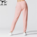 Pantalones de chándal de mujeres personalizadas con cordones de entrenamiento activo yoga de yoga con bolsillos